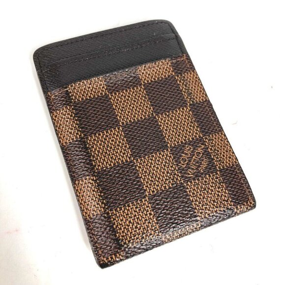 LOUIS VUITTON Damier Porte Cartes-Panthus Business card holder Card Case - Picture 1 of 8